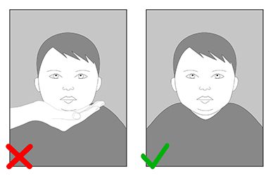 Take your Baby or Child for a Irish Passport Photo at Home using your Mobile Phone or Smartphone