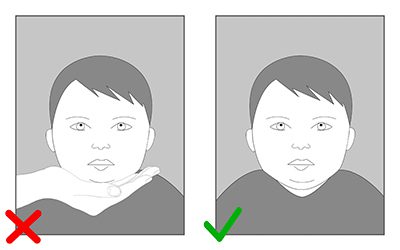 Take your Baby or Child for a British Passport Photo at Home using your Mobile Phone or Smartphone